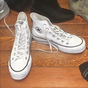 White chuck taylor Converse